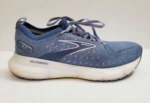 Brooks Glycerin StealthFit 20 Women's Size 9 B Blue Athletic Shoes 1203721B402